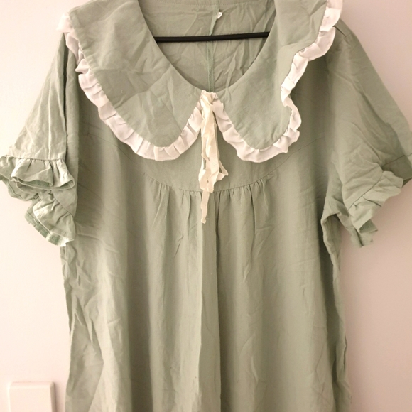 Shein Green and White cotton dress - Picture 13 of 13